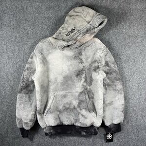 NWT Affliction Tie Dye Standard Supply Sherpa Pullover Jacket Womens Medium